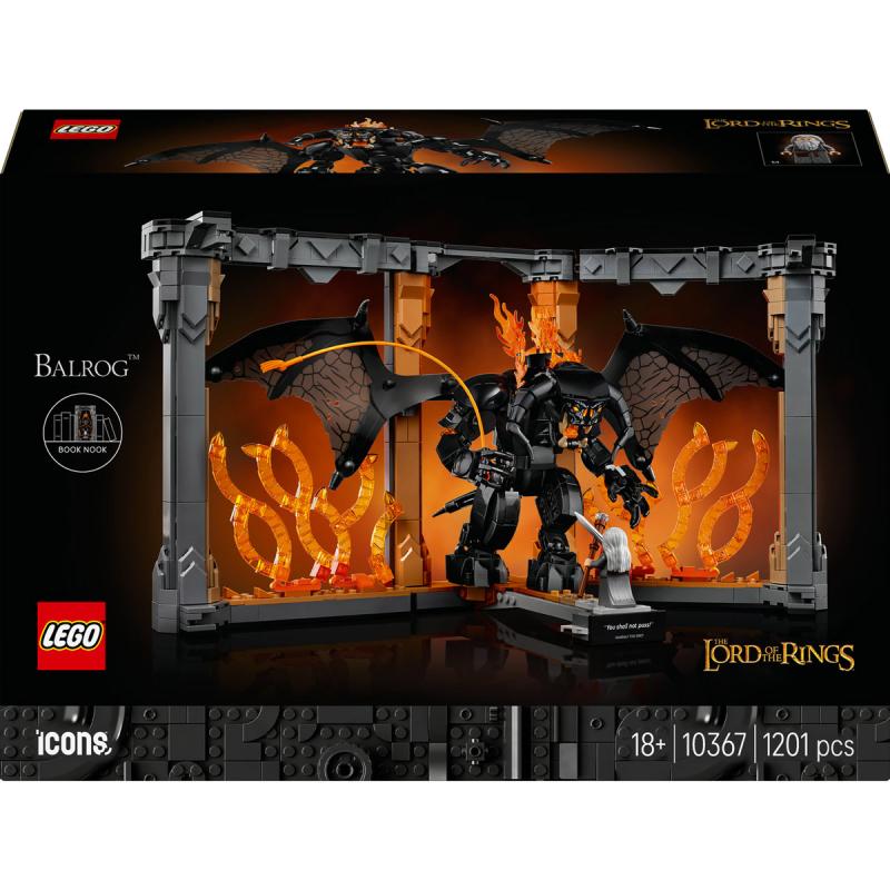 LEGO® Icons - Könyvkuckó: A Gyűrűk Ura: Balrog™ (10367)