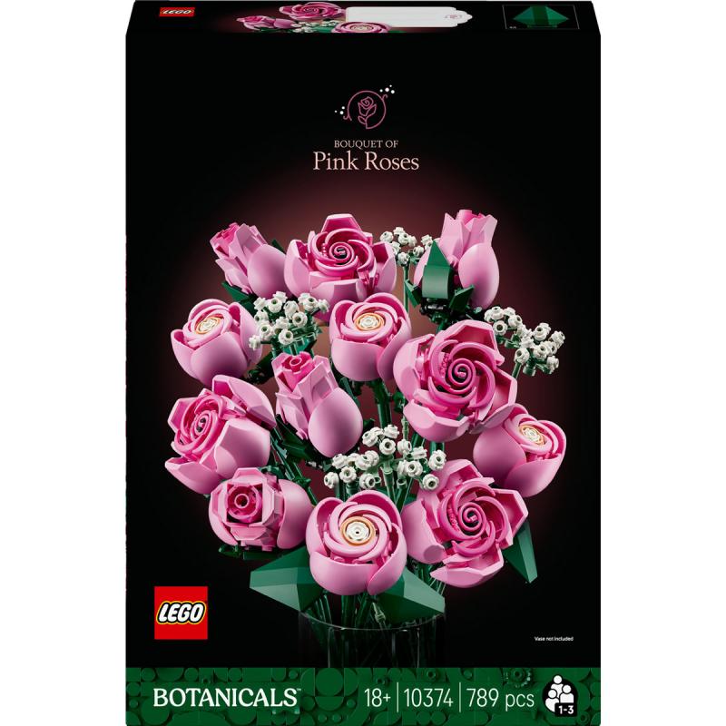 LEGO® Botanicals - Rózsaszín rózsacsokor (10374)
