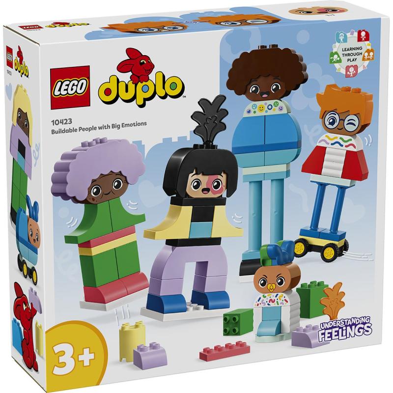 LEGO® DUPLO - Megépíthető figurák különféle érzelmekkel (10423) 