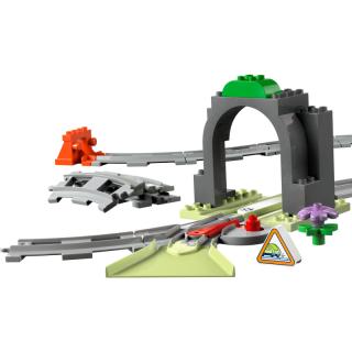 LEGO® DUPLO - Vonatalagút és sínek kiegészítő szett (10425) 