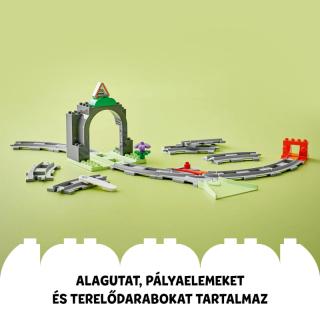 LEGO® DUPLO - Vonatalagút és sínek kiegészítő szett (10425) 