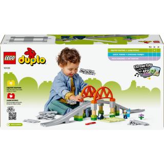 LEGO® DUPLO - Vasúti híd és sínek kiegészítő szett (10426) 