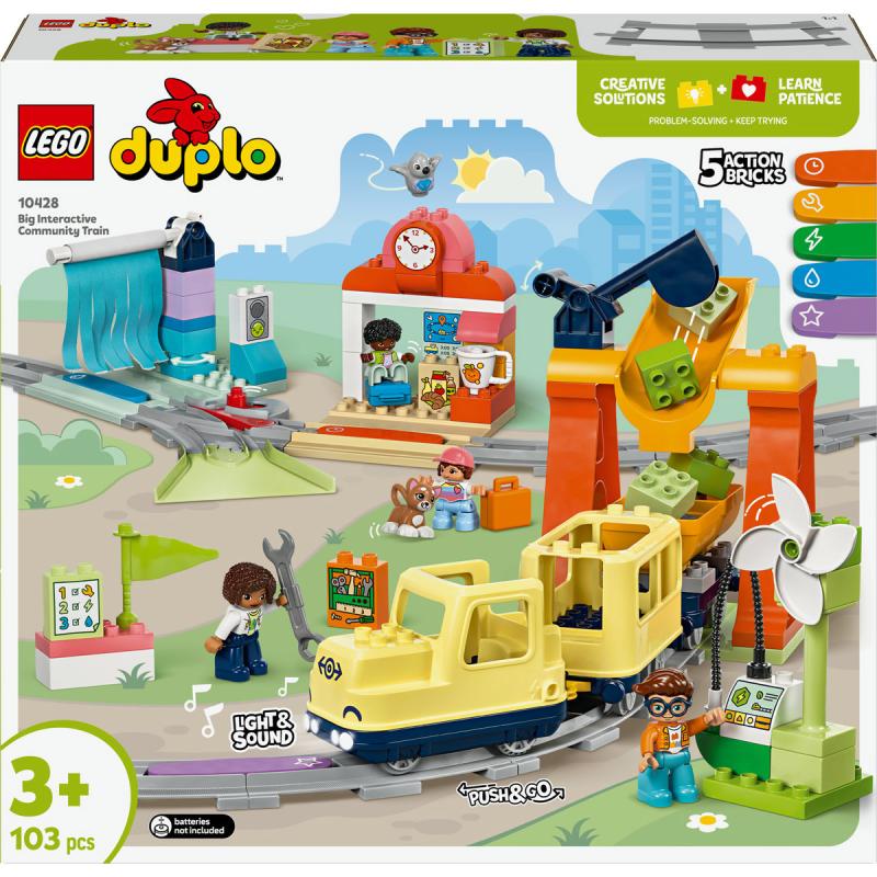 LEGO® DUPLO - Nagy interaktív vonat (10428) 