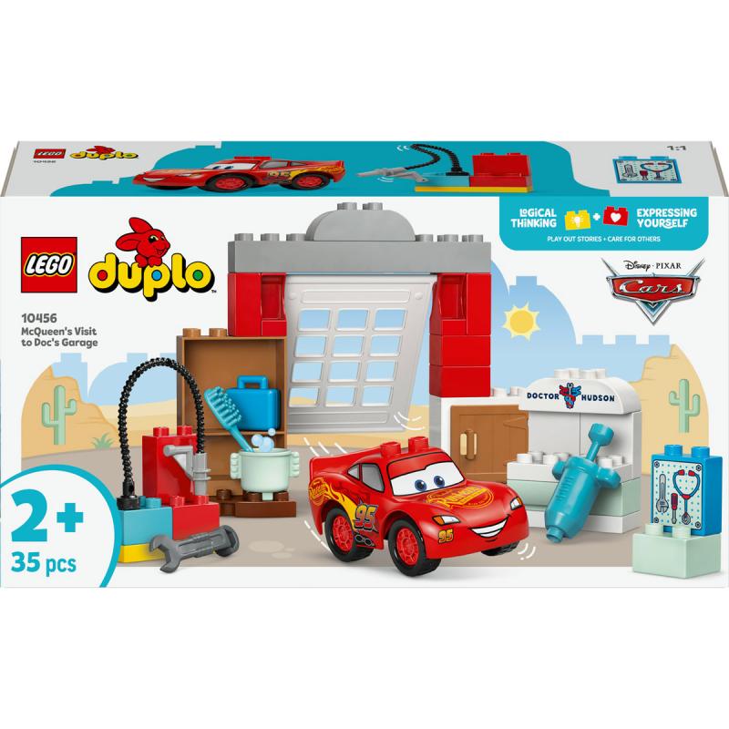 LEGO® DUPLO Disney - McQueen látogatása Doki garázsában (10456)
