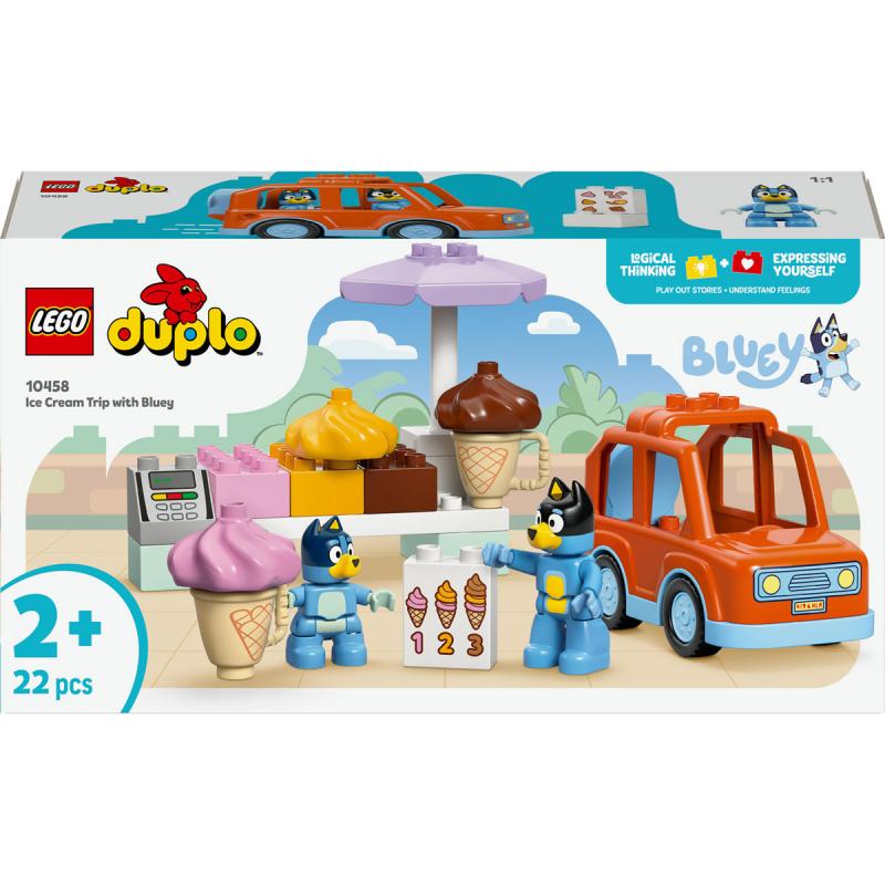 LEGO® DUPLO Bluey - Fagyizás Bluey-val (10458)