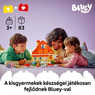 LEGO® DUPLO Bluey - Bluey családi háza memóriajátékkal (10459)