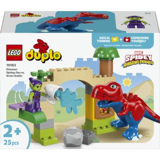 LEGO® DUPLO Marvel - Dinoszaurusz Spidey-Rex vs. Zöld Manó (10463)