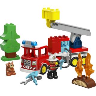 LEGO® DUPLO - Tűzoltóautó tömlővel és tűzoltóval (10473)  