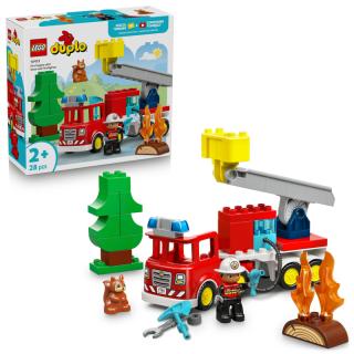 LEGO® DUPLO - Tűzoltóautó tömlővel és tűzoltóval (10473)  
