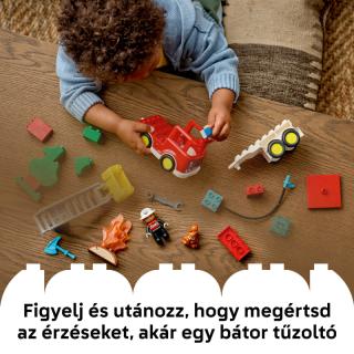 LEGO® DUPLO - Tűzoltóautó tömlővel és tűzoltóval (10473)  