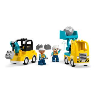 LEGO® DUPLO - 3 az 1-ben építési munkagépek (10475)  