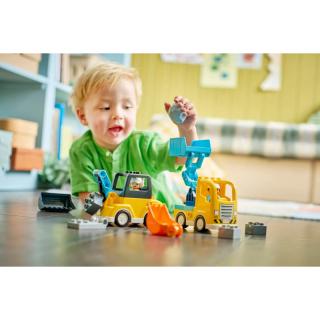 LEGO® DUPLO - 3 az 1-ben építési munkagépek (10475)  