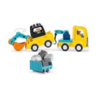 LEGO® DUPLO - 3 az 1-ben építési munkagépek (10475)  