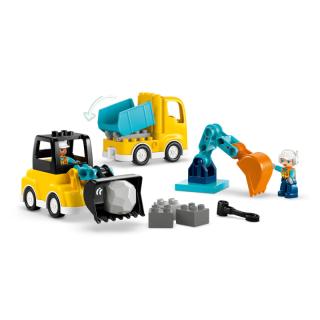 LEGO® DUPLO - 3 az 1-ben építési munkagépek (10475)  