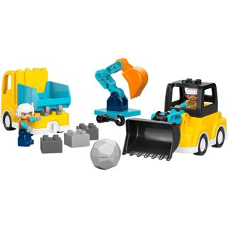 LEGO® DUPLO - 3 az 1-ben építési munkagépek (10475)  