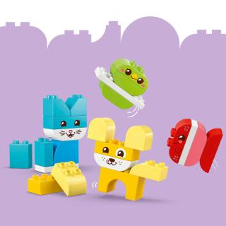 LEGO® DUPLO - Kreatív és aranyos, 3 az 1-ben házi kedvencek (10477)