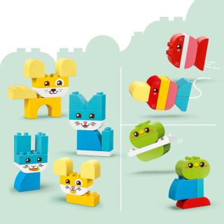 LEGO® DUPLO - Kreatív és aranyos, 3 az 1-ben házi kedvencek (10477)