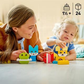 LEGO® DUPLO - Kreatív és aranyos, 3 az 1-ben házi kedvencek (10477)