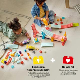 LEGO® DUPLO - 3 az 1-ben kreatív ugratók és járművek (10478)