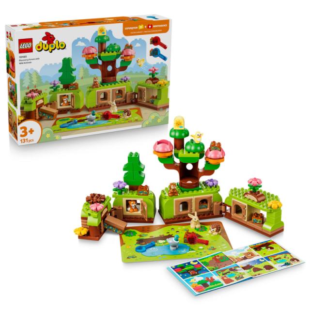 LEGO® DUPLO - Kalandos erdő vadállatokkal (10480)