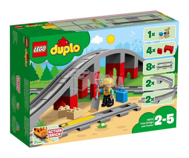 LEGO® DUPLO - Vasúti híd és sínek (10872)