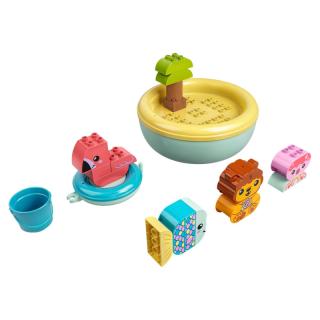 LEGO® DUPLO - Vidám fürdetéshez: úszó állatos sziget (10966)