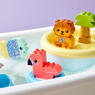 LEGO® DUPLO - Vidám fürdetéshez: úszó állatos sziget (10966)