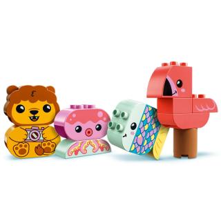 LEGO® DUPLO - Vidám fürdetéshez: úszó állatos sziget (10966)