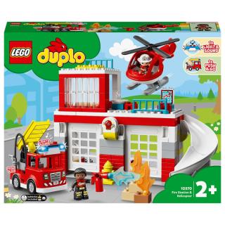 LEGO® DUPLO - Tűzoltóállomás és helikopter (10970)