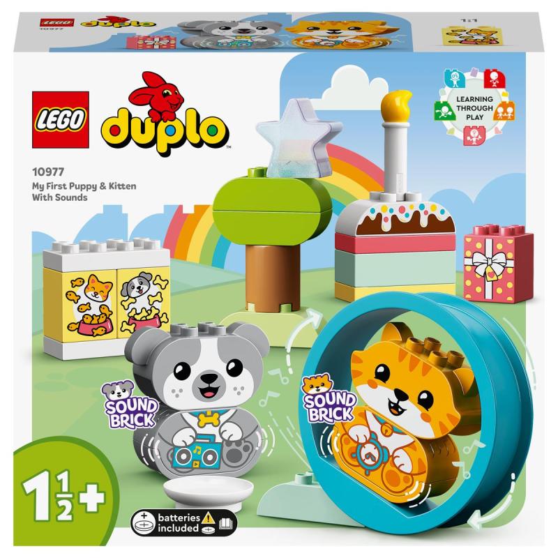 LEGO® DUPLO - Első kutyusom és cicám (10977)