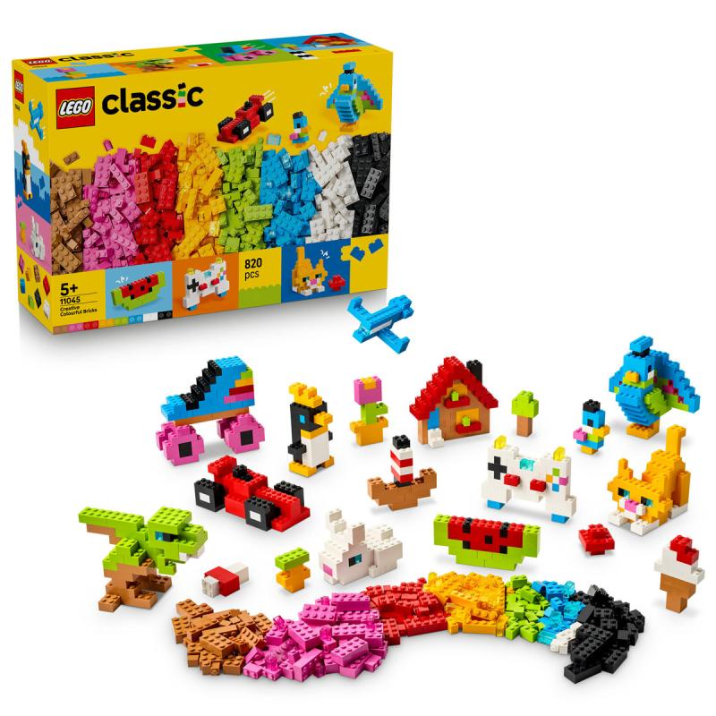 LEGO® Classic - Színes, kreatív kockák (11045)