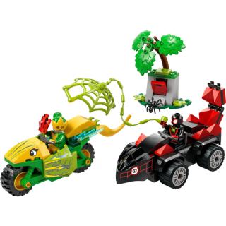 LEGO® Marvel - Spin és Electro: Üldözés a dinójárművel (11198)