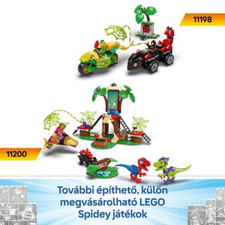 LEGO® Super Heroes - Pókcsapat: mentőakció a dinómarkolóval (11199)