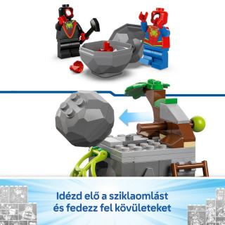 LEGO® Super Heroes - Pókcsapat: mentőakció a dinómarkolóval (11199)