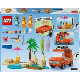 LEGO® Bluey - Bluey és családja a tengerpartra utazik (11202)