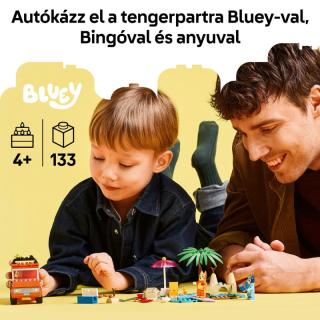 LEGO® Bluey - Bluey és családja a tengerpartra utazik (11202)