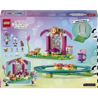 LEGO® Gabby's Dollhouse - Tündéri hullámvasút és teázás (11214)