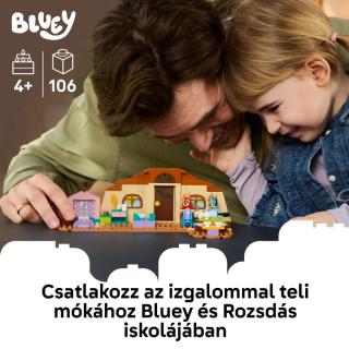LEGO® Bluey - Rozsdás és Bluey a suliban (11221)