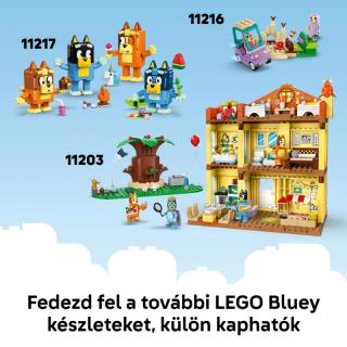LEGO® Bluey - Rozsdás és Bluey a suliban (11221)