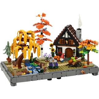 LEGO® Icons - Őszi kert házikóval (11372)