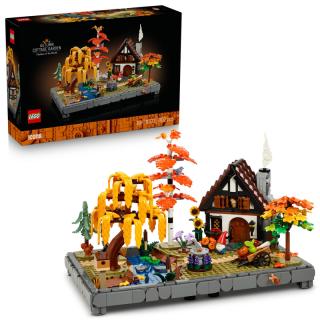 LEGO® Icons - Őszi kert házikóval (11372)