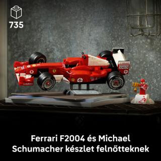 LEGO® Icons - Ferrari F2004 és Michael Schumacher (11375)