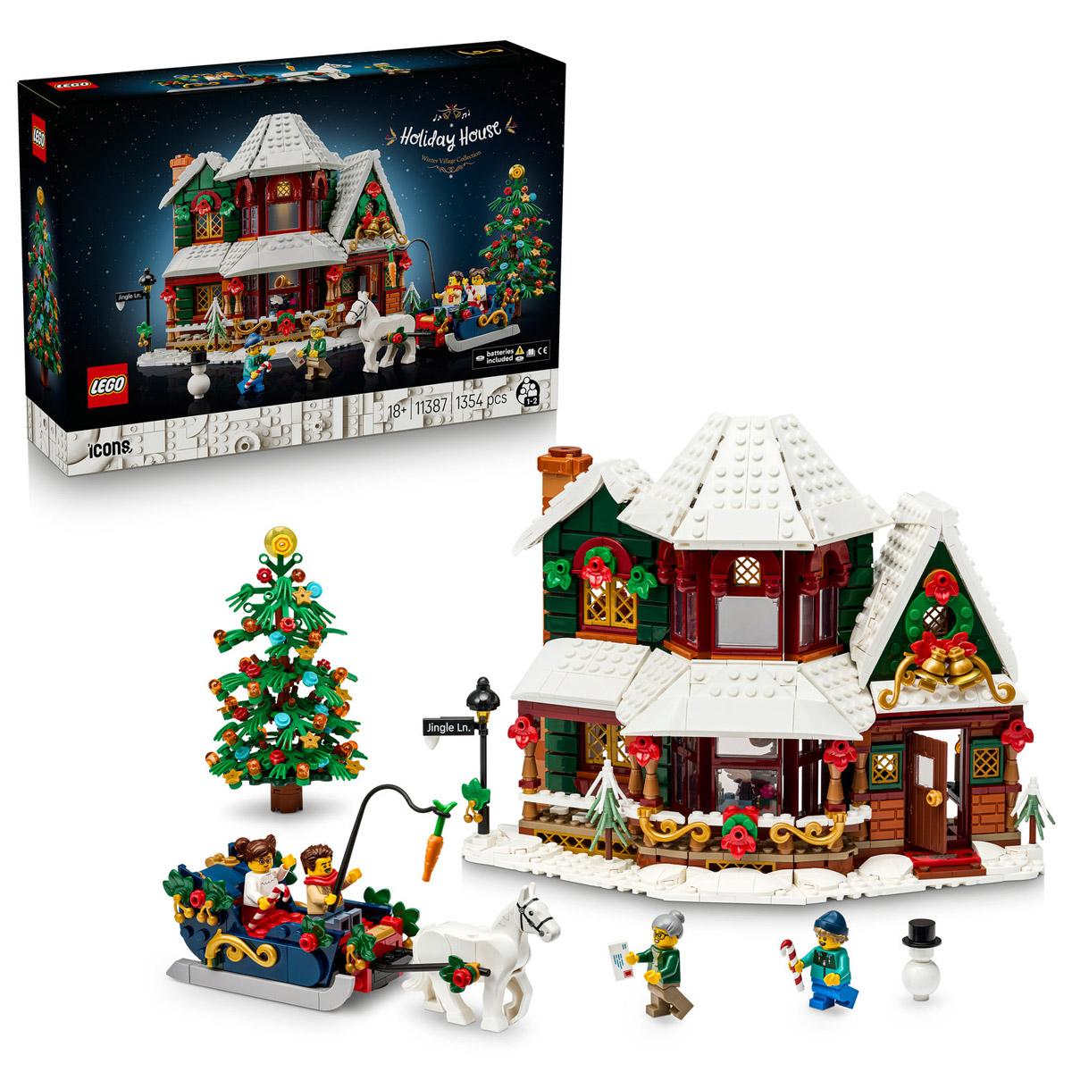 LEGO® Icons - Ünnepi házikó (11387)