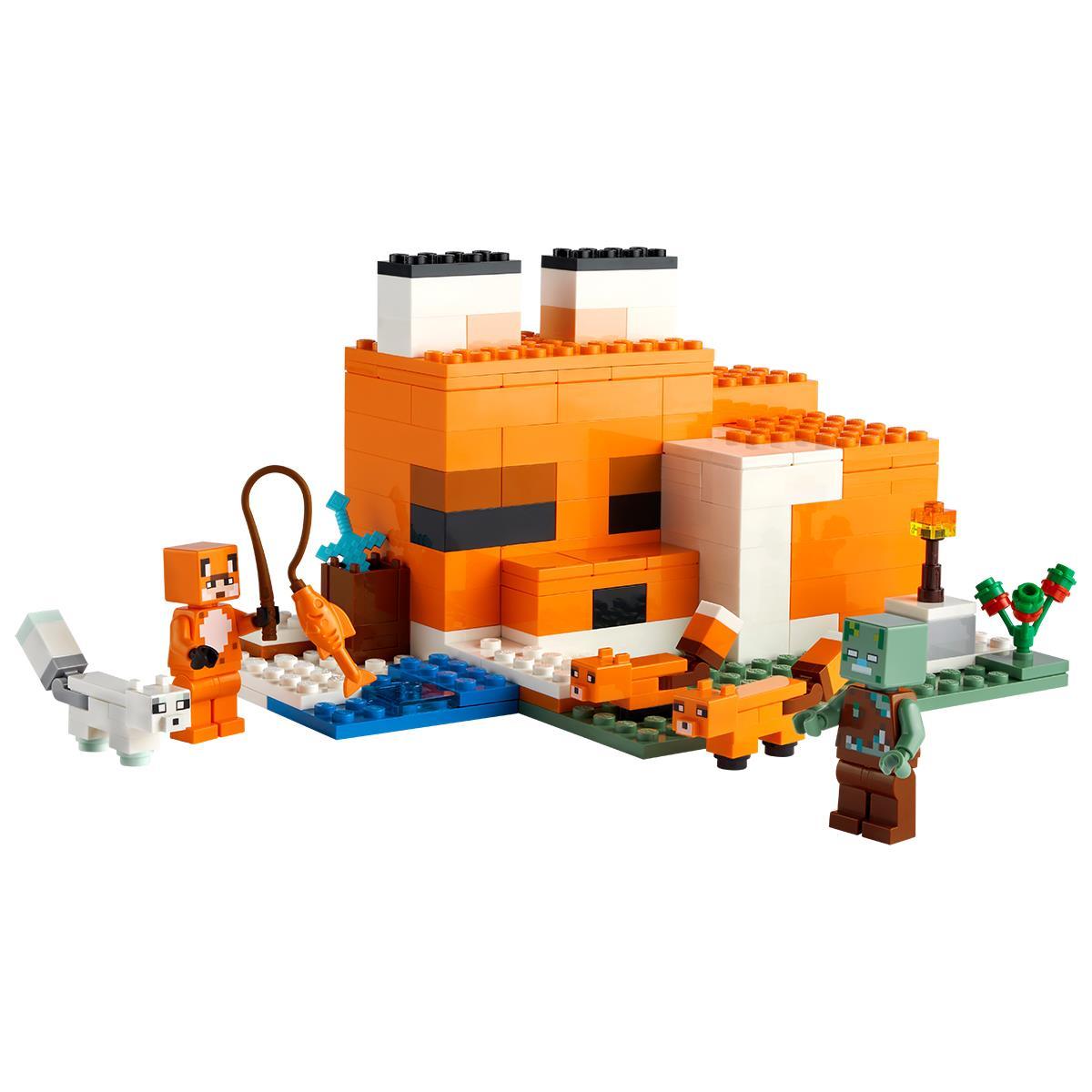 LEGO® Minecraft - A rókaházikó (21178)