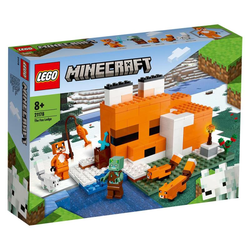 LEGO® Minecraft - A rókaházikó (21178)