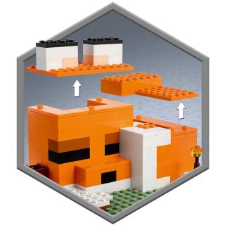 LEGO® Minecraft - A rókaházikó (21178)