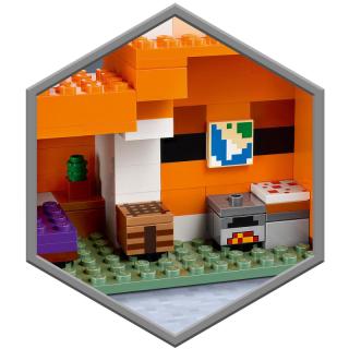 LEGO® Minecraft - A rókaházikó (21178)