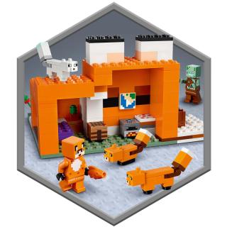 LEGO® Minecraft - A rókaházikó (21178)