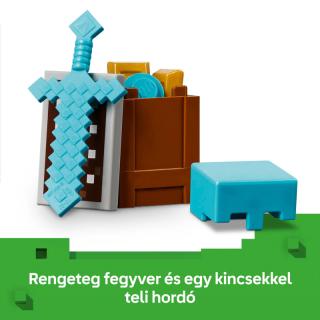 LEGO® Minecraft - Illagerek őrjárata a sivatagban (21267) 