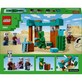 LEGO® Minecraft - Illagerek őrjárata a sivatagban (21267) 